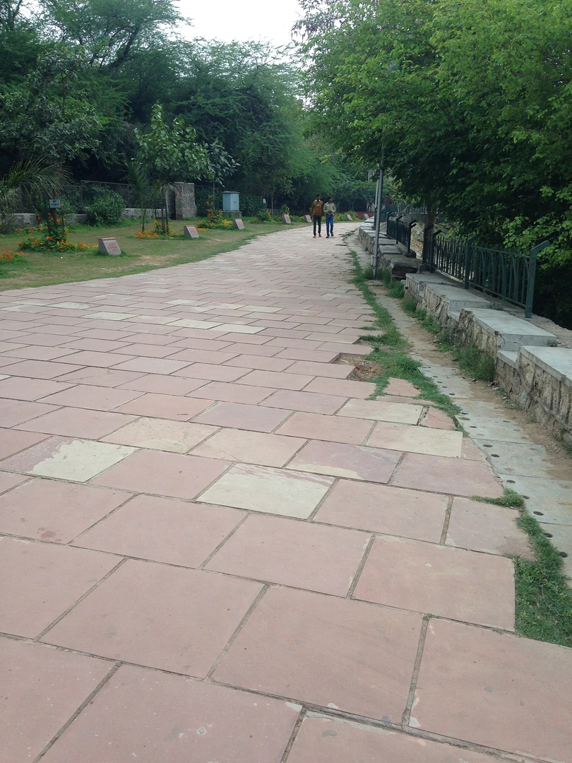 नई दिल्ली का पैदल मार्ग